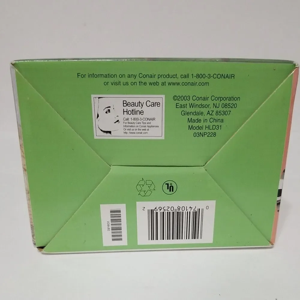 Conair Chrome And White Design Hot Lotion Dispenser HLD31 New‎ In Open Box